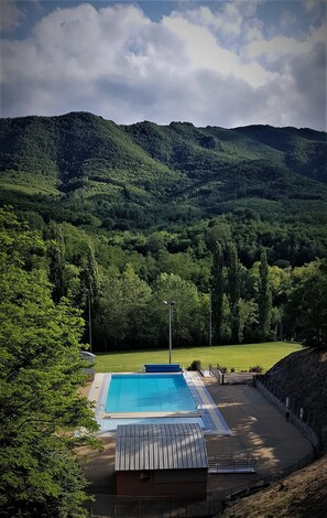 Alberca al aire libre 