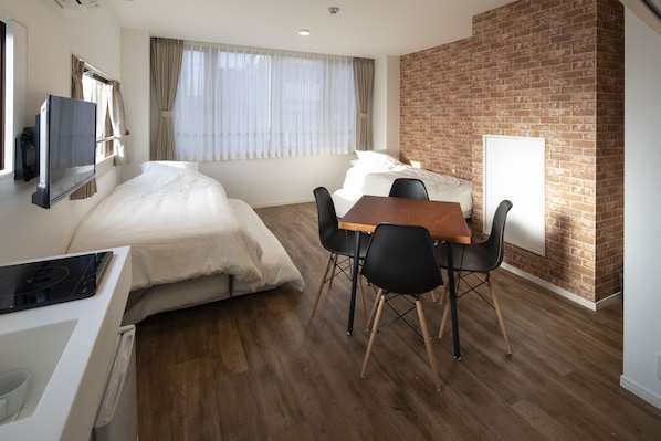 1 bedroom, iron/ironing board, WiFi, bed sheets - HOTEL LITTLE BIRD OKU-ASAKUSA 401 (台東区)