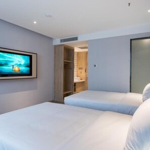 Habitación Elite con 2 camas individuales | Escritorio y wifi gratis