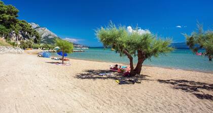 Villa Topaz with heated pool, 5 bedrooms, jacuzzi, sauna, gym, sandy beach 90m