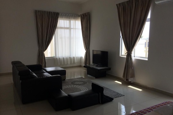 Main hall leather sofa