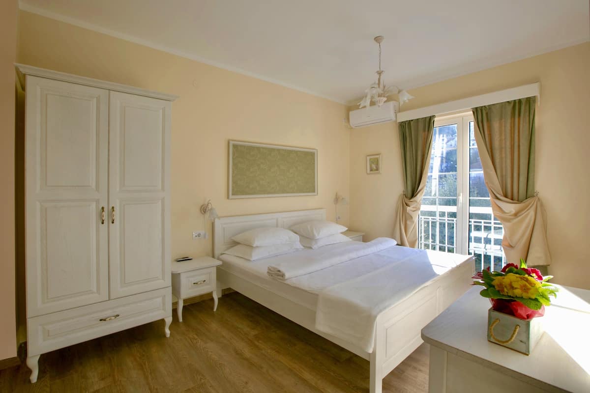 Apartemen Comfort (11) | 1 kamar tidur, seprai Frette Italia, dan seprai premium
