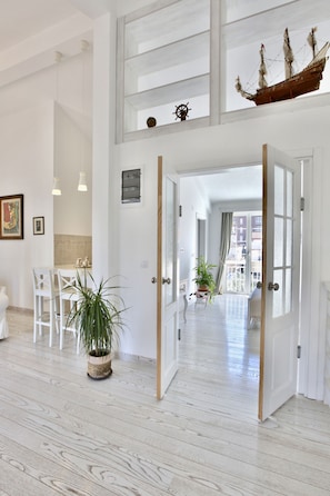 Apartament prèmium (12) | Llençols italians de la marca Frette i roba de llit d'alta qualitat