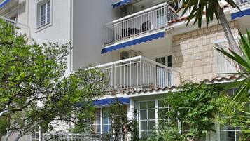 Fassade der Unterkunft