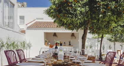 Casa rural con piscina , chimenea , barbacoa