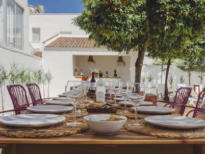Casa rural con piscina , chimenea , barbacoa 