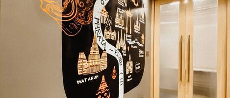 Détail de l’intérieur