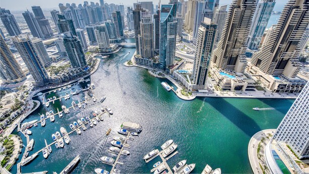 City view from property - R&H Marina Gate (Dubai)