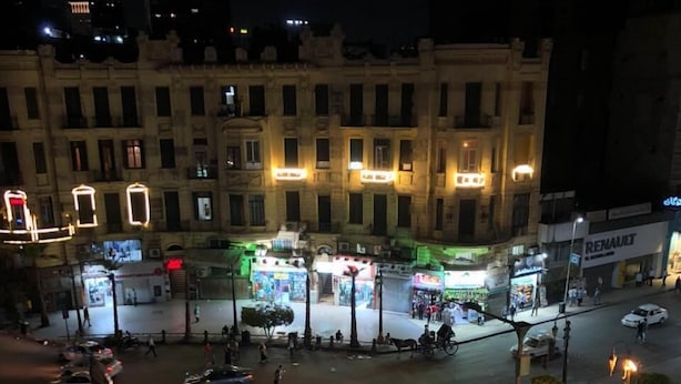 إطلالة على المدينة من المنشأة