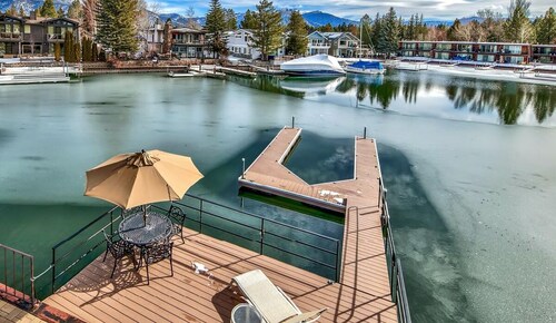 Tahoe Keys Mountain Vistas-Waterfront, A/C , Dock