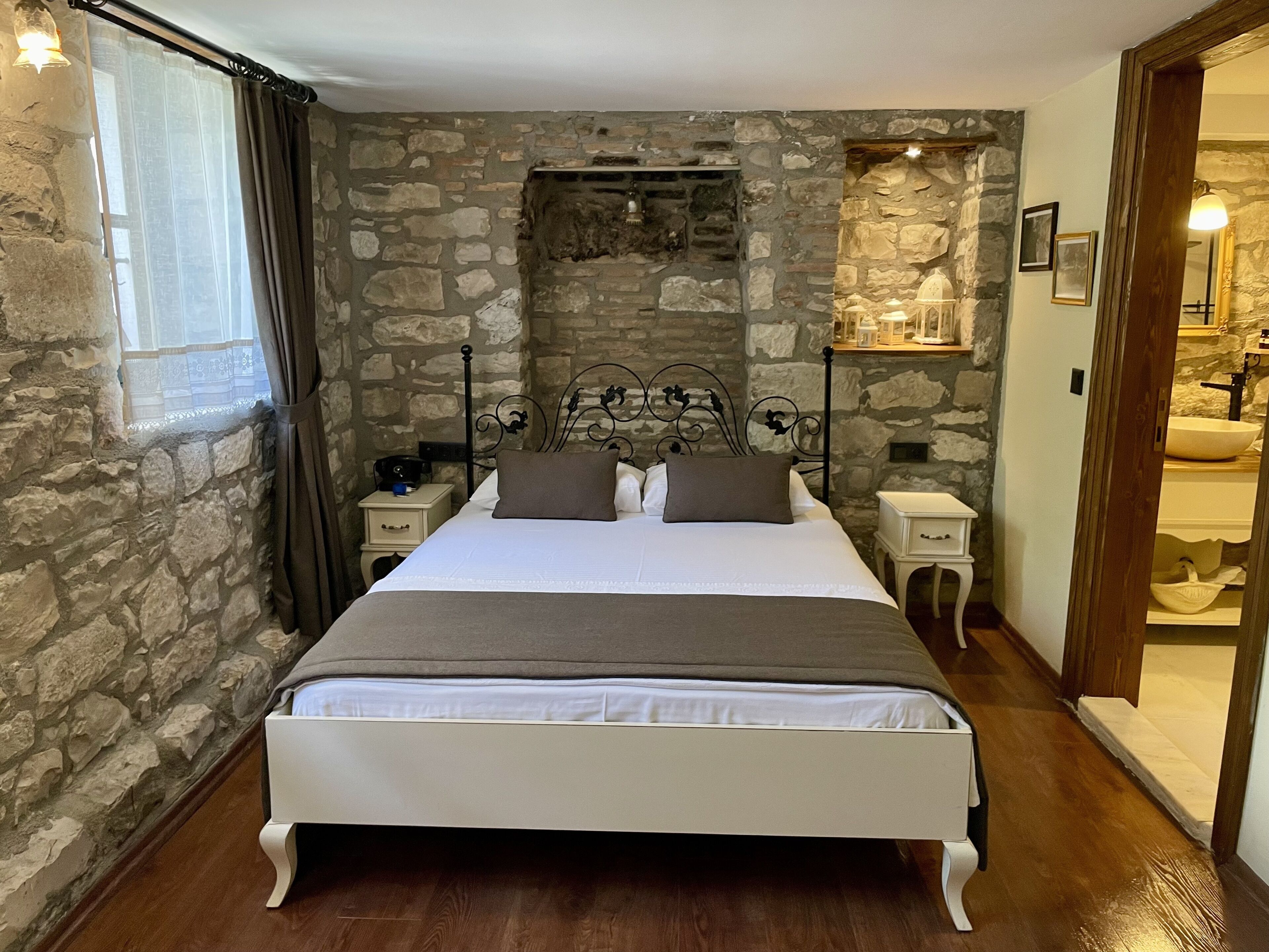 deluxe double room | egyptian cotton sheets, premium bedding, down duvets, memory-foam beds