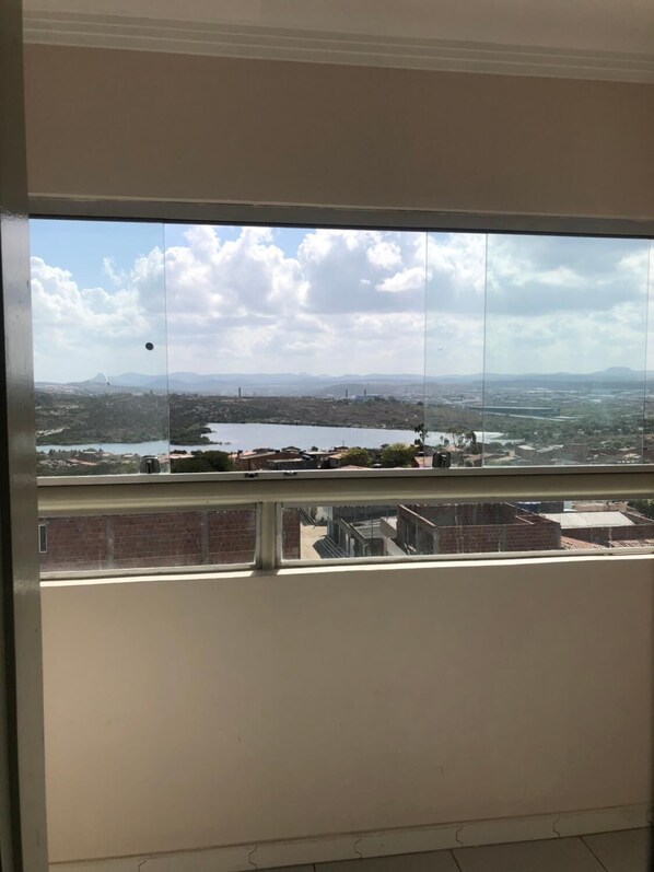 Blick von der Unterkunft