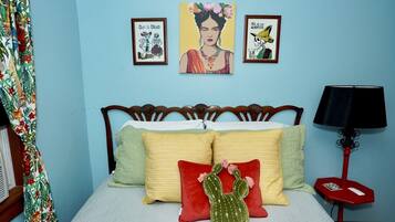 2 bedrooms, in-room safe, iron/ironing board, WiFi