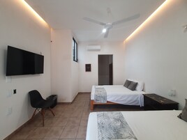 Colchones con pillow-top, wifi gratis y ropa de cama