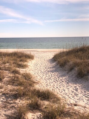 Beach nearby