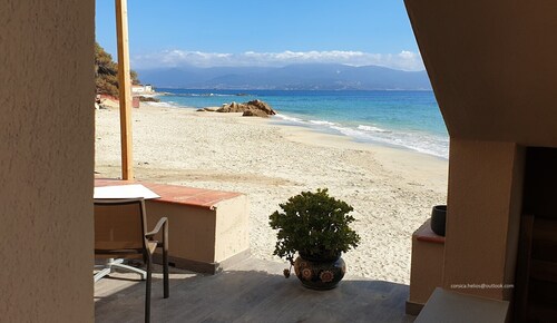 Nice T2 residence of the AJACCIO islands, exceptional view of the sea and sanguinary islands