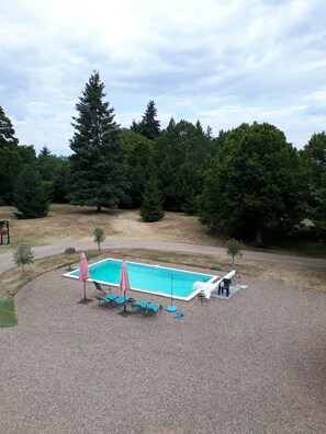 Udendørs pool, opvarmet pool