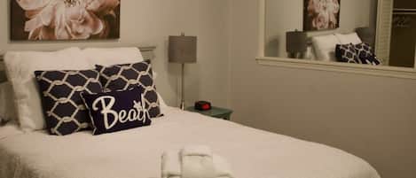 2 habitaciones, tabla de planchar con plancha, wifi y ropa de cama