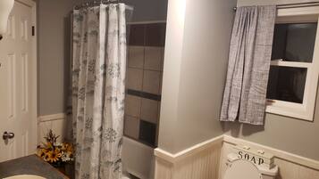 Hair dryer, towels