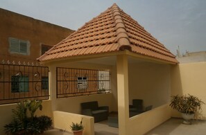 Terrace/patio - Furnished room rental - Dakar (Dakar)