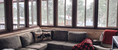 Smart TV, DVD player, books