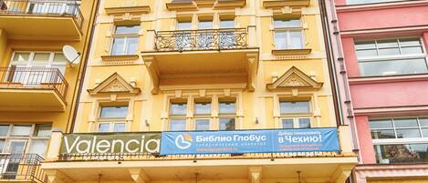 Façade de l’hébergement