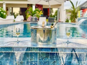 Outdoor pool -  KIA ORA LODGE (Assinie)