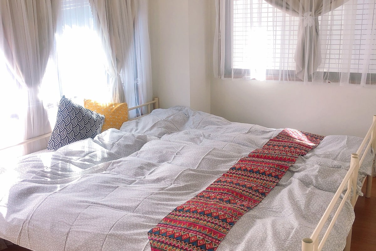 Apartment (401) | 1 bilik tidur, meja, seterika/papan seterika, Wi-fi percuma 