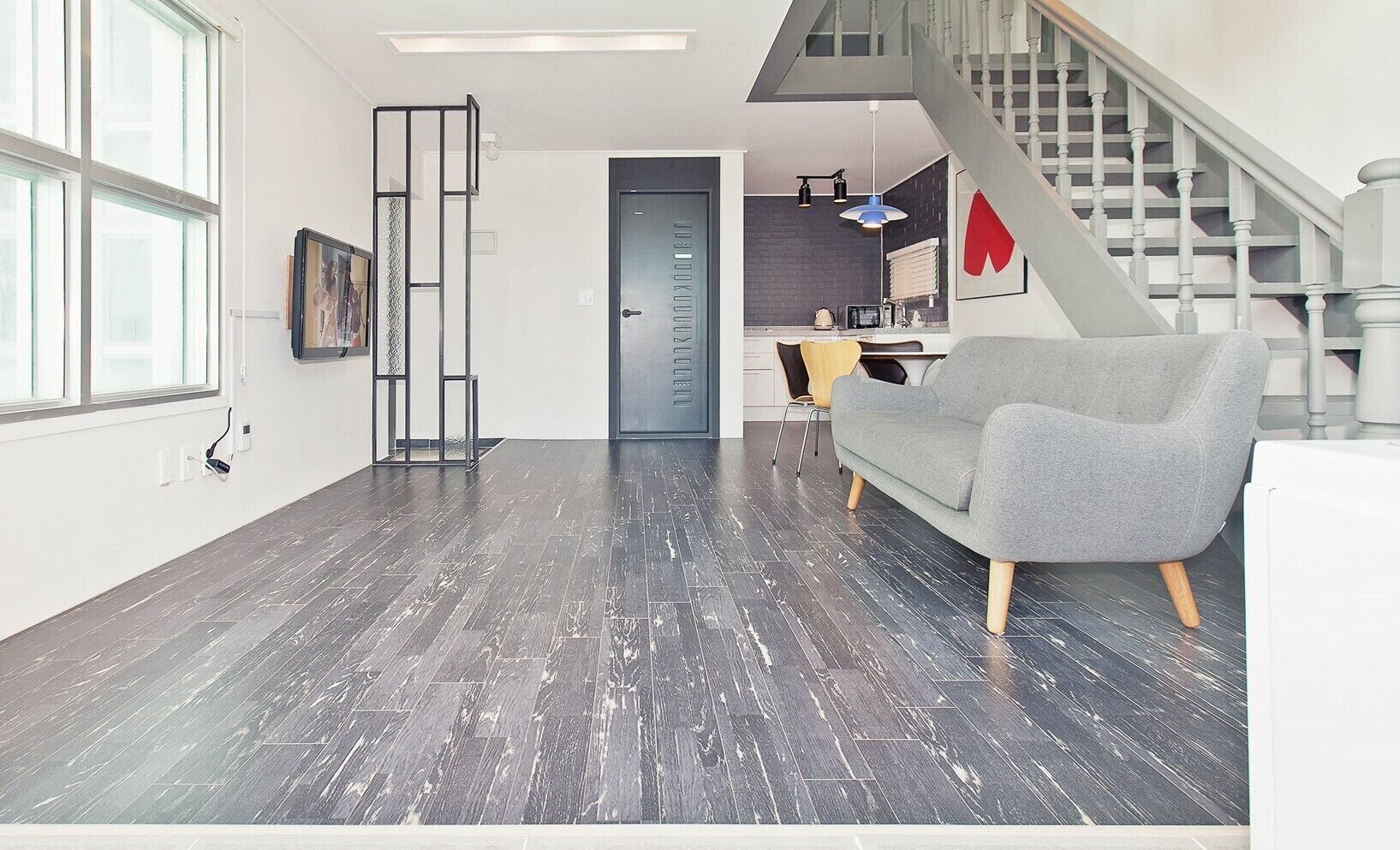 nordic room | living area | flat-screen tv