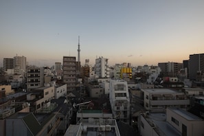 Uitzicht vanuit accommodatie