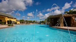 Outdoor pool - Paradise Palms Resort (Kissimmee)