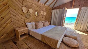 Tält Deluxe | Sängkläder och rullstolsanpassning