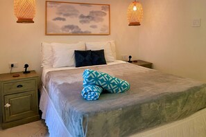 2 bedrooms, desk, iron/ironing board, free WiFi