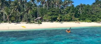 Camping op het eiland Bagambangan