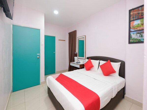 1 غرفة نوم ومكواة/لوح كي وواي فاي مجانًا وملاءات أسرّة