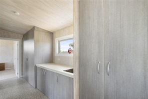 Interior - Surfs up beach Bach (Colac Bay)