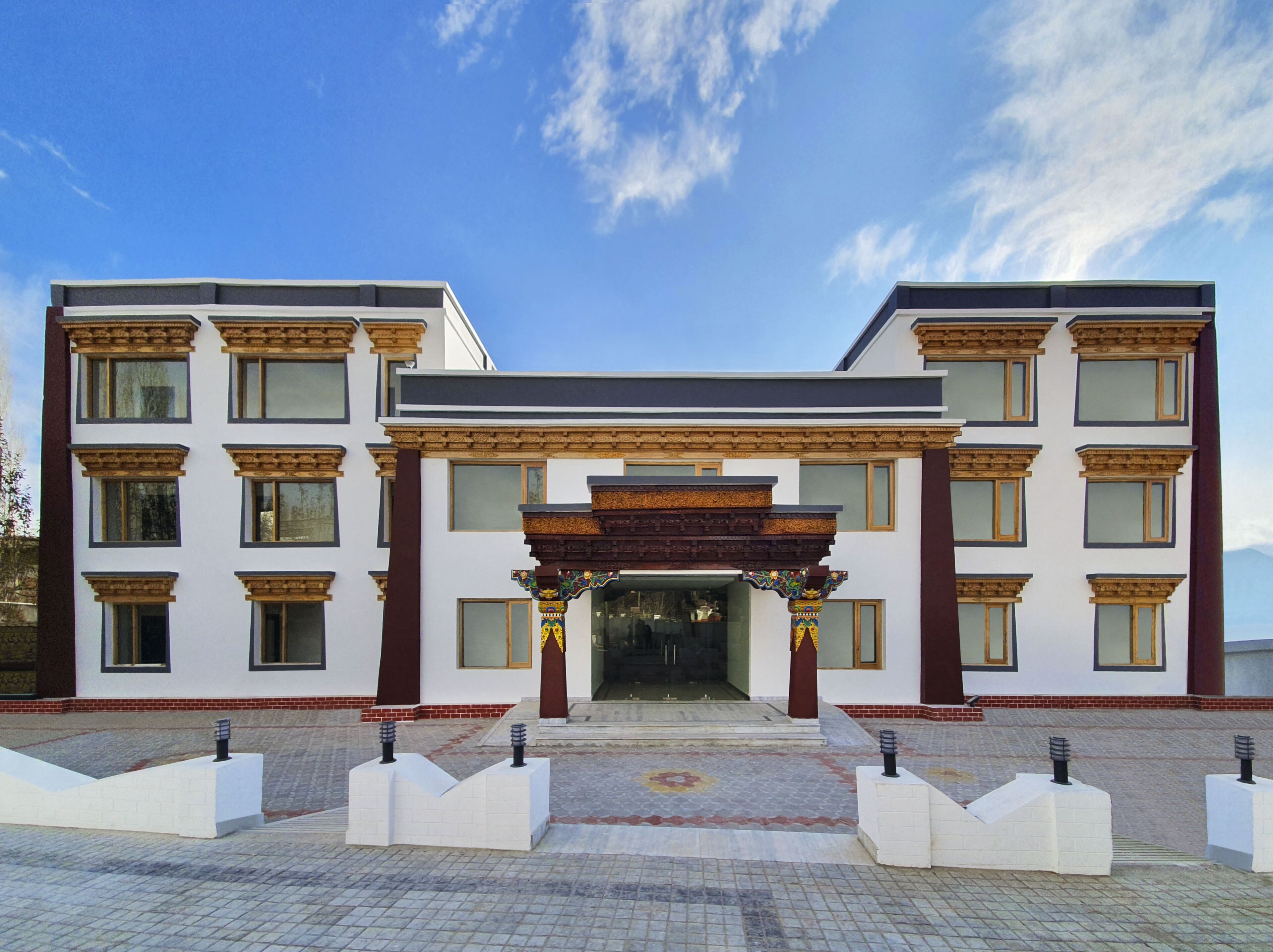 Façade de l’hébergement