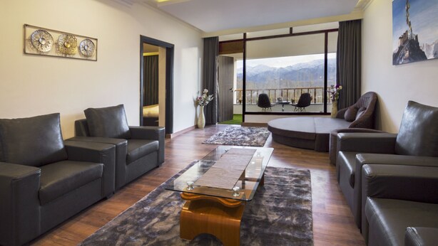 Living area - Hotel Sia Residency (Leh)