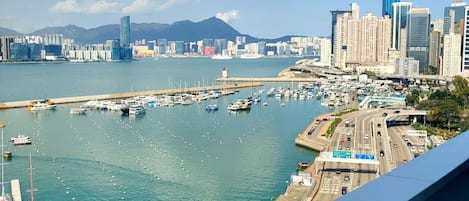 Vue depuis le balcon