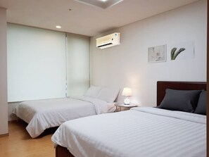 1 habitación, tabla de planchar con plancha y wifi 