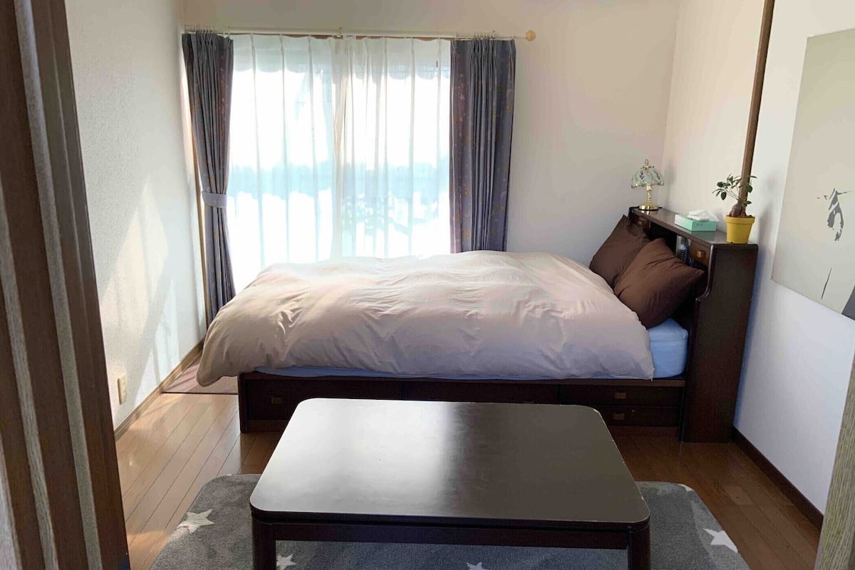 Kamer (KASUMI-an 2) | 1 slaapkamer, een bureau, gratis wifi