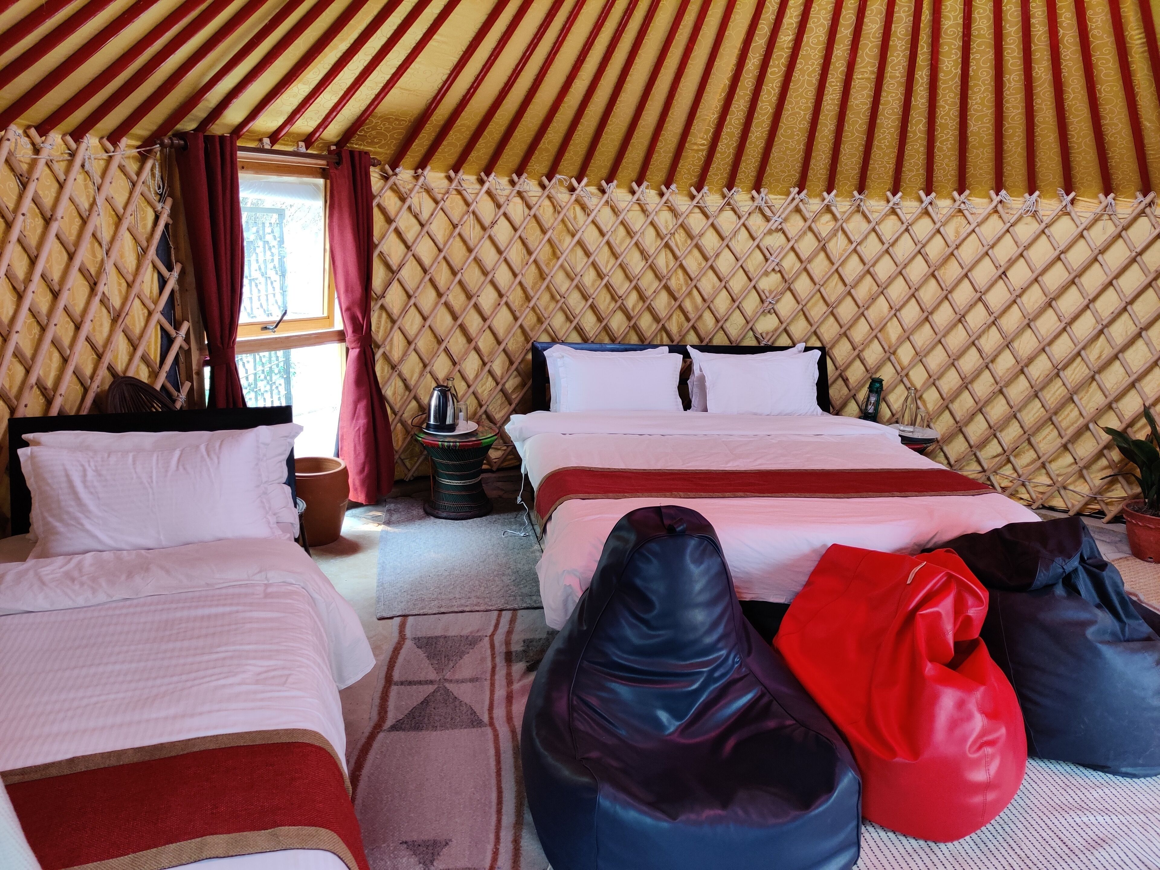 Premium bedding, individually decorated, individually furnished