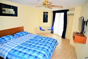 Apartamento | 1 quarto, Wi-Fi, roupa de cama