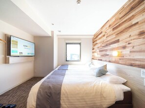 Twin Room, Non Smoking | Down duvets, desk, iron/ironing board, free WiFi - Super Hotel Premier Shimonoseki (Shimonoseki)
