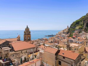 Blick von der Unterkunft