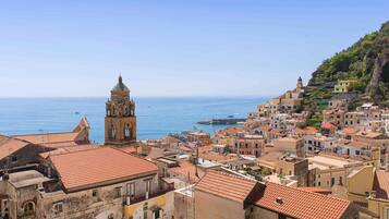 Blick von der Unterkunft