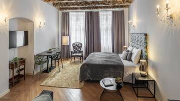 Studio Superior | 2 kamar tidur, seprai antialergi, dan didekorasi berbeda-beda