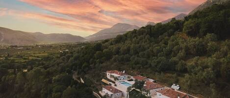 Fassade der Unterkunft