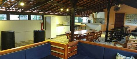 Sala de estar en el lobby