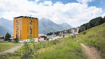 Façana frontal de l'allotjament